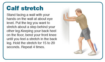 stretches for achilles tendon and plantar fascia