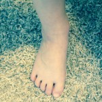 4 Year Old Foot